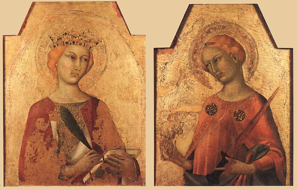 St Catherine and St Lucy